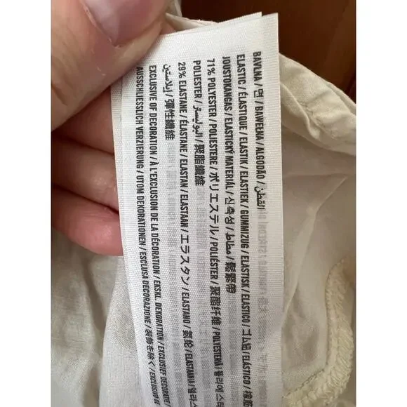 Abercrombie & Fitch Women's Brown Floral Smocked Puff Sleeve Midi Dress Size LT - Picture 9 of 11